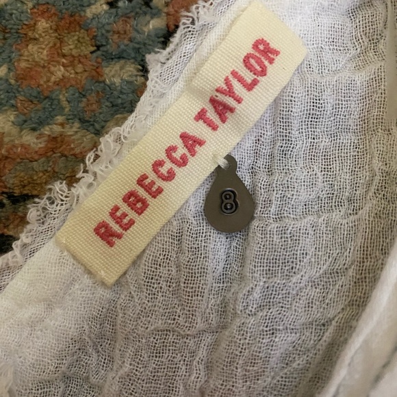 Rebecca Taylor white blouse - Picture 3 of 3